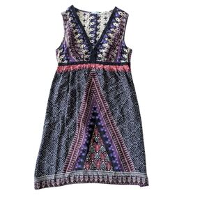 Kimchi Blue Sleeveless Silk V-Neck Sundress Sz.S